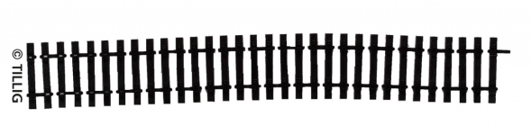 Tillig 85025 - H0 Flex-Schwellenband, Länge 220 mm